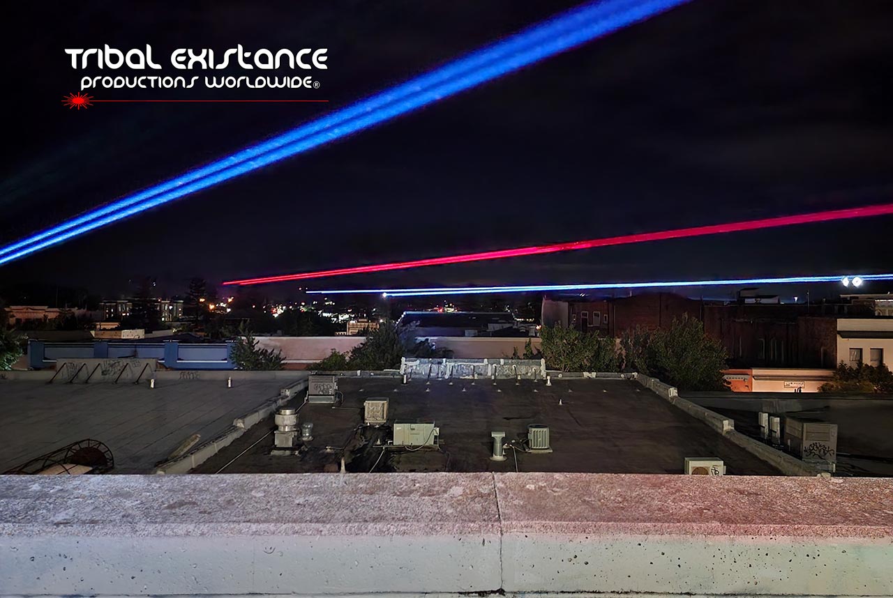 Fourth of July Laser Light Show 1