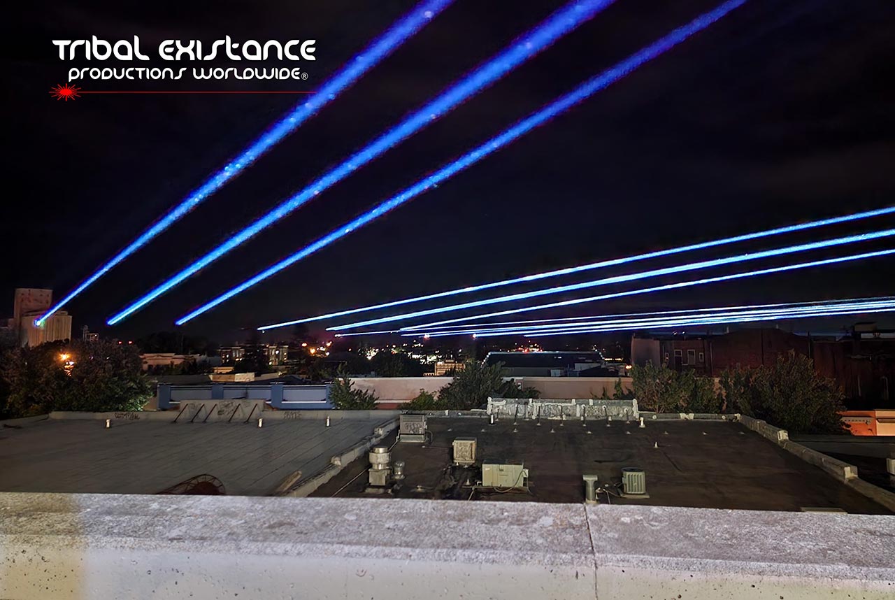 Fourth of July Laser Light Show 3