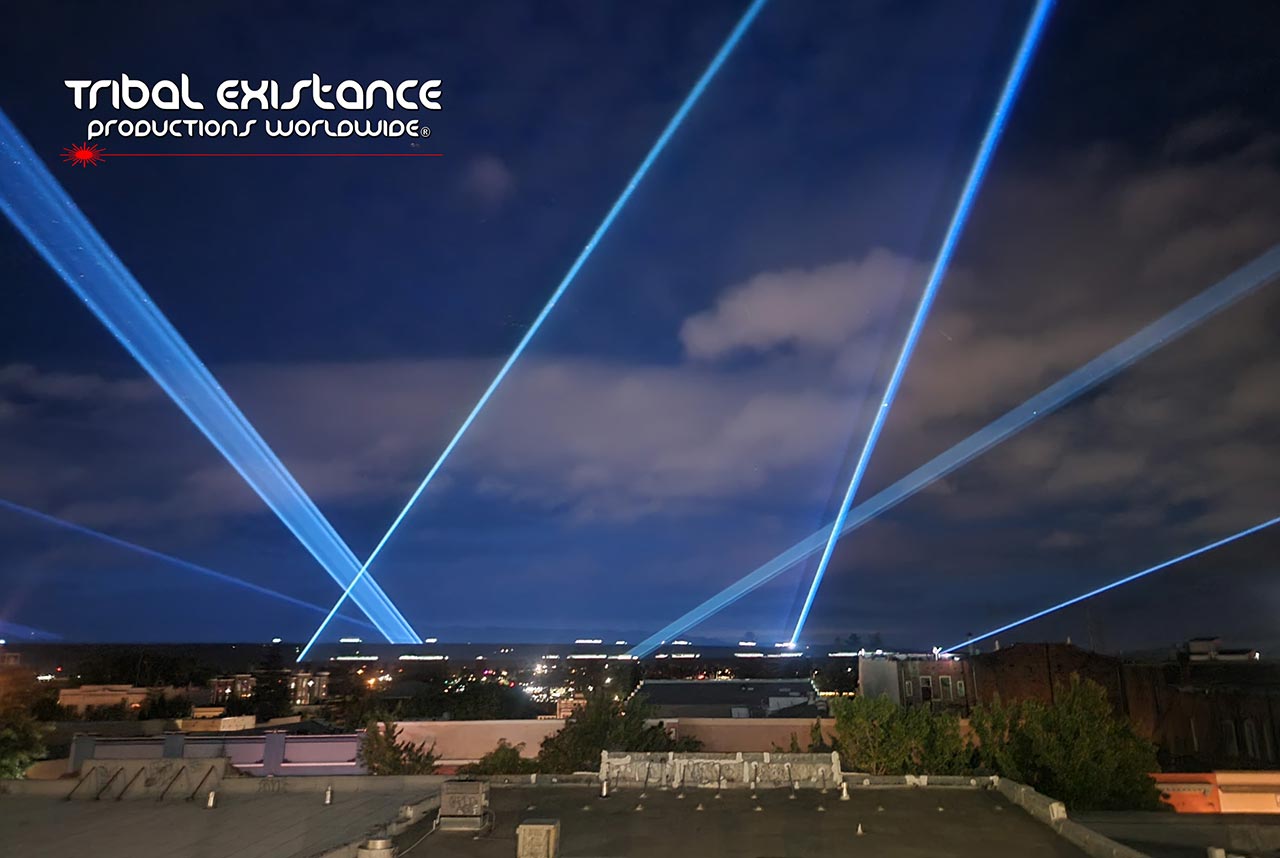 Fourth of July Laser Light Show 5