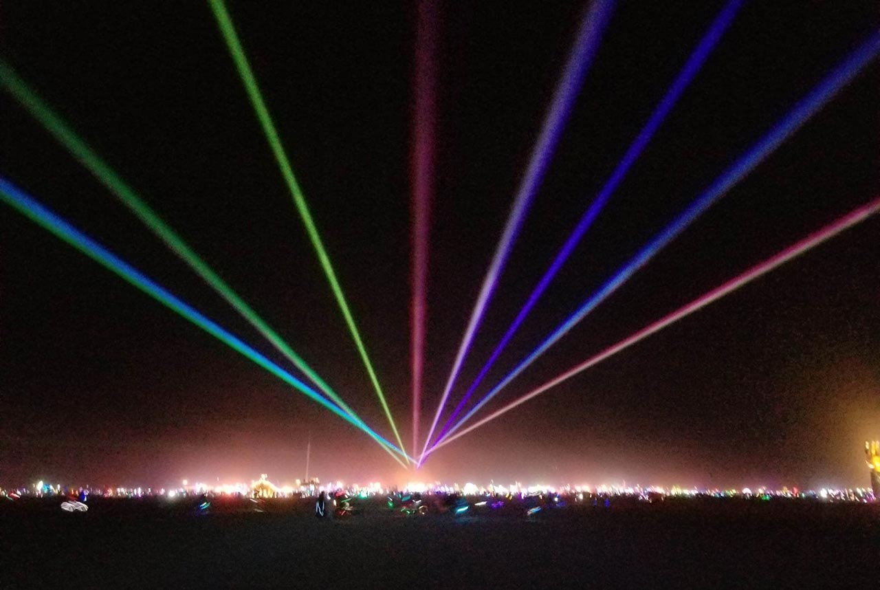 Fourth of July Laser Light Show 6